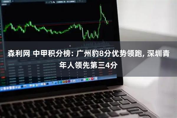 森利网 中甲积分榜: 广州豹8分优势领跑, 深圳青年人领先第三4分